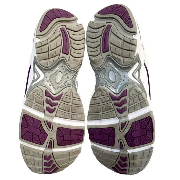 Vionic Women’s Walker Sneakers Size 11 Wide Athletic Orthotic White Purple - Picture 7 of 9